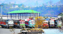 The trade facilitation centre in Uri. A file photograph