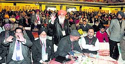 Delegates at the NRI Sammelan at Jalandhar in January 2014