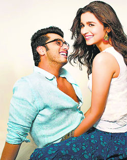 Arjun Kapoor and Alia Bhatt