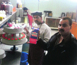 Pawan Puri at his factory in Sivia village