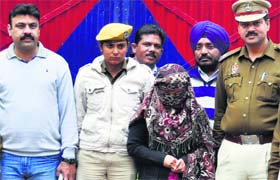 The accused in police custody