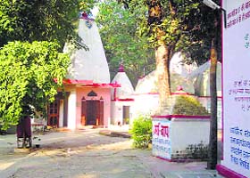 The Shiv Bari temple at Ambota village in Una