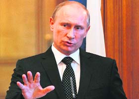 Russian President Vladimir Putin