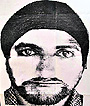 The suspects sketch released by the Mohali police