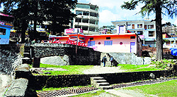 The only open space that is given on lease for a multi-storey mall at Bhagsunag