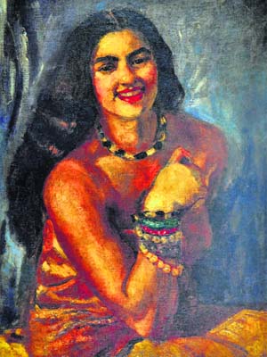A self-portrait (1930). Oil on canvas