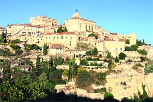 The hilltop village of Gordes