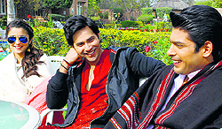 Alia Bhatt, Varun Dhawan and Siddharth Shukla