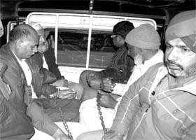 Four persons accused of possessing illegal arms in police custody in Amritsar