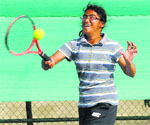 Parul Gupta during a training session in Kharar on Tuesday. Tribune photo