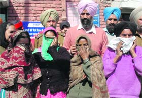 The accused in police custody in Amritsar on Wednesday