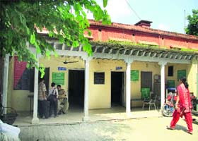 A view of the womens police station in Jalandhar