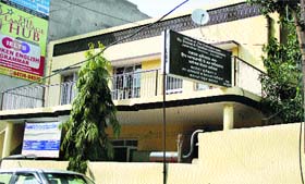 A view of the office of the Deputy Excise and Taxation Commissioner in Jalandhar