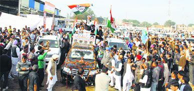 The Jai Sirsa Lok Sabha Yatra.