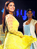 Dia Mirza in a Anita Dongre creation