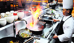 Chef tosses delectable delicacies at Kitchen @ 95