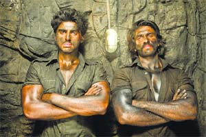The bad boys Ranveer Singh and Arjun Kapoor in Gunday