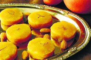 KESARI MALAI PEDA