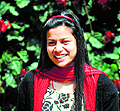 Reena Thakur of Arya College, who has topped the Msc (IT) university examinations
