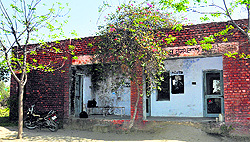 The veterinary dispensary in Janauri village