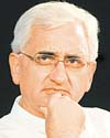 Salman Khurshid, Union minister