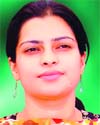 Shruti Choudhry, Congress nominee