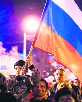 Russias upper house of Parliament has ratified the treaty incorporating Crimea