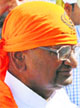 Anna Hazare at the Golden Temple in Amritsar on Saturday. Photo: Vishal Kumar