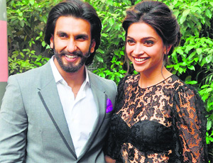 Ranveer Singh and Deepika Padukone