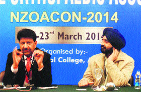 Doctors at the North Zone Orthopaedics Association Conference that concluded in Amritsar on Sunday.
