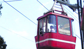 The MCs ropeway project that is being run by private contractors.