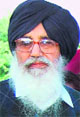 Parkash Singh Badal, chief minister