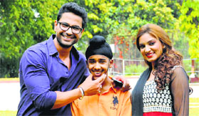 (L-R) Kartar Cheema, Japtej and Amann Grewal