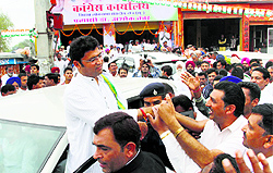 Tanwar's rise to the post of state Congress chief has kept him on his toes affording only little time for himself