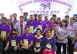 Participants at programme organised to spread awareness about epilepsy in Amritsar on Wednesday