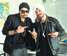 Bohemia and (R) Gurdeep Mehndi