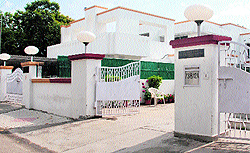 No power meters have been installed outside residences of Haryana ministers in Sector 12-A, Panchkula