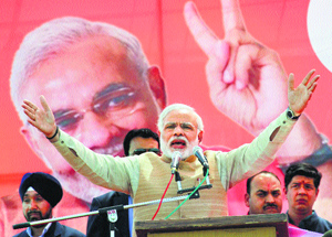 A section of the analysts believes that Narendra Modi may have problems in securing the last-mile acceptability