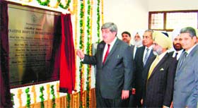 Chief Justice Sanjay Kishan Kaul in Fatehgarh Sahib on Monday.
