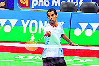 Ajay Kumar beat Arvind Bhat in 38 minutes
