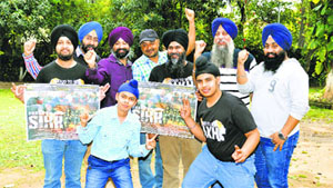 The cast and crew of Proud to be a sikh