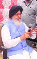 Parkash Badal in Lambi
