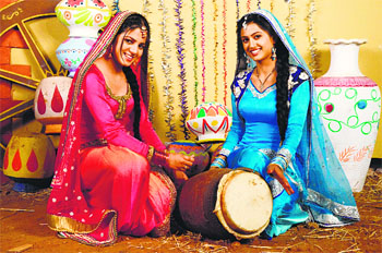 Shefali Sharma and Neha Bagga in Bani  Ishq Da Kalma