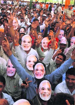 Dissatisfaction over the choice of candidates in the BJP surfaced almost in every constituency in Gujarat.