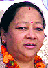 Congress candidate Renuka Rawat; Samajwadi Party candidate Anita Saini and AAP candidate Kanchan Roy Bhattacharya