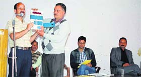 EVM master trainers in Chamba on Thursday.