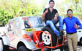 Sunny Sidhu and Sandeep Sharma all set for the event in Chandigarh on Friday.
