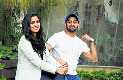 Singers Harshdeep Kaur and Jaggi Singh in Ludhiana