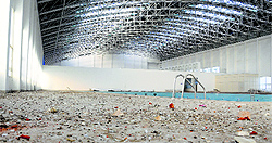 The newly-constructed sports complex in neglected state in Phase-IX, Mohali