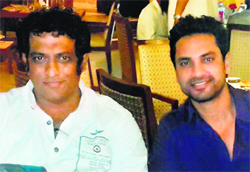 Anurag Basu with Kartar Cheema